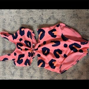 Girls one piece swimsuit